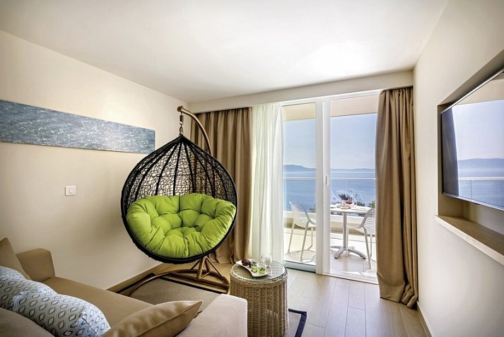 Girandella Resort Valamar Collection Designed for Adults - Wohnbeispiel Juniorsuite für 2 plus 1 Meerblick (Zimmercodierung JBM)