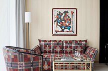 Living Hotel Kanzler - Wohnbeispiel Doppelzimmer Deluxe (Zimmercodierung DD1)