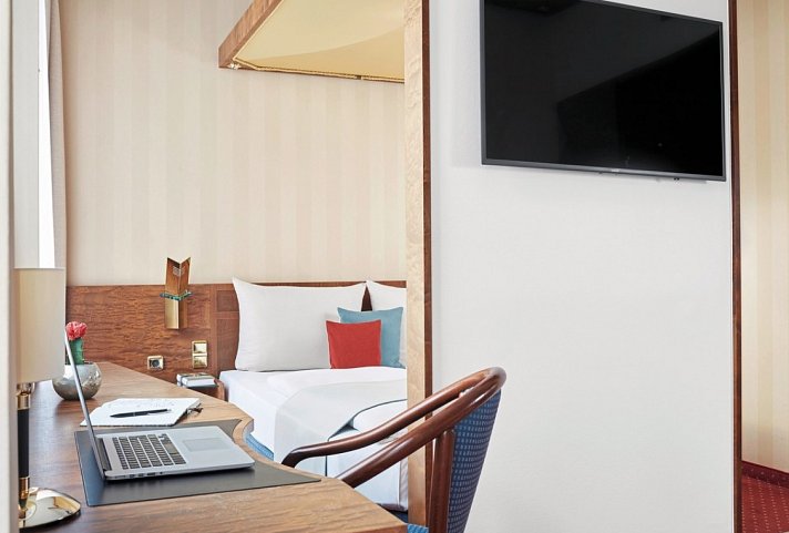 Living Hotel Kanzler - Wohnbeispiel Doppelzimmer Business (Zimmercodierung DB1)