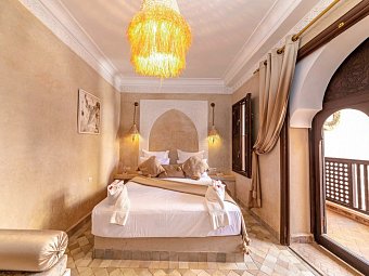 Riad 7 Saints - Wohnbeispiel Doppelzimmer Superior (Zimmercodierung DS1)