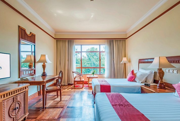 Sokha Angkor Resort - Wohnbeispiel Deluxe City View (Zimmercodierung UD1)