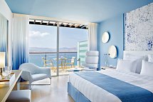 Lindos Blu - Wohnbeispiel Doppelzimmer Meerblick (Zimmercodierung DBM)