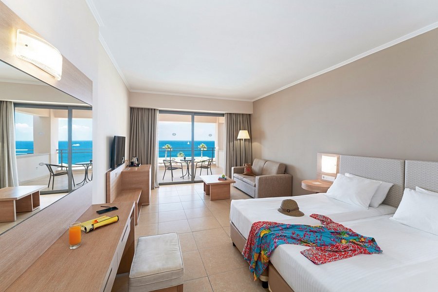Kresten Royal Euphoria Resort - Wohnbeispiel Doppelzimmer Superior Meerblick (Zimmercodierung DSM)