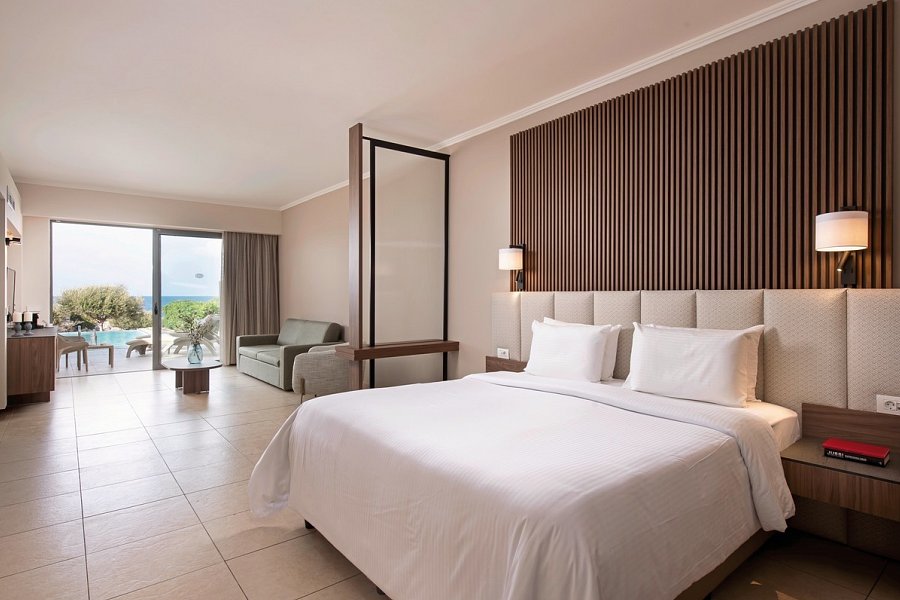 Kresten Royal Euphoria Resort - Wohnbeispiel Junior Suite Meerblick Privatpool (Zimmercodierung J1M)