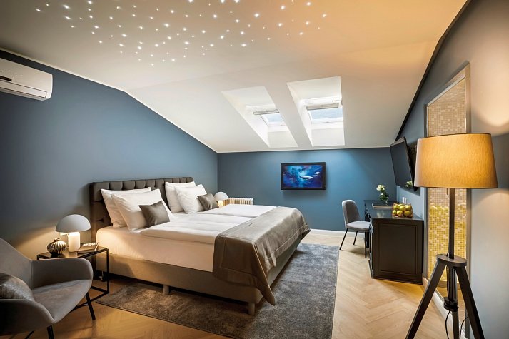 Hotel Imperial - Wohnbeispiel Doppelzimmer Loft (Zimmercodierung DF1)