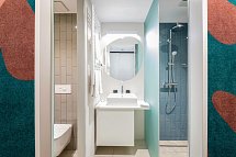 Aminess Vival Lisanj Family Hotel - Beispiel Bad Doppelzimmer Klassik (Zimmercodierungen DB2, DMM & FB1)