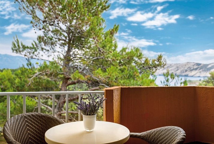 San Marino Resort Veli Mel Hotel - Wohnbeispiel Zimmer für 2 plus 1 (Zimmercodierung DB1)