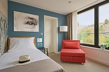 Boutique Hotel Esplanade - Wohnbeispiel Einzelzimmer Superior (Zimmercodierung ES1)