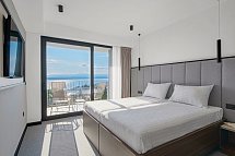 Ad Turres - Wohnbeispiel Doppelzimmer Haupthaus Meerseite (Zimmercodierung D1U)