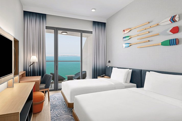 Hampton by Hilton Marjan Island - Wohnbeispiel King/ Queen Guest Room Sea View (Zimmercodierung D1M)