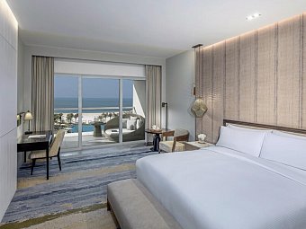InterContinental Ras Al Khaimah Mina Al Arab Resort und Spa - Wonbeispiel Infinity Ocean View Room (Zimmercodierungen DG2 & UL1)