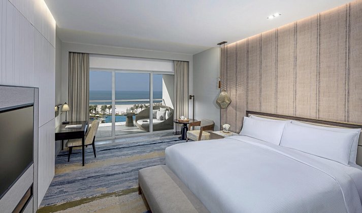 InterContinental Ras Al Khaimah Mina Al Arab Resort und Spa - Wonbeispiel Infinity Ocean View Room (Zimmercodierungen DG2 & UL1)
