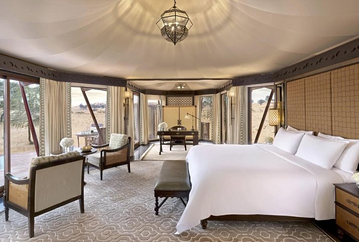 The Ritz-Carlton Ras Al Khaimah, Al Wadi Desert - Wohnbeispiel Al Khaimah Tented Pool Villa (Zimmercodierung VB3)