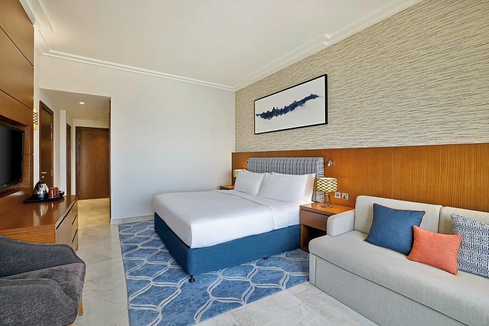DoubleTree by Hilton Resort & Spa Marjan Island - Wohnbeispiel Guest Room Island View (Zimmercodierung DB2)