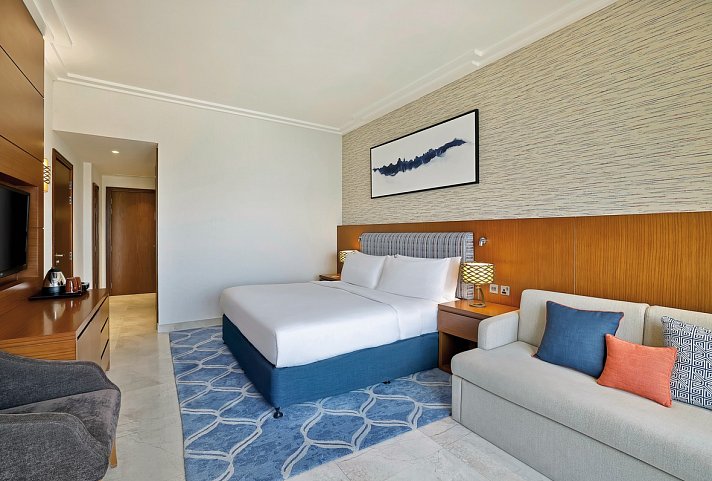 DoubleTree by Hilton Resort & Spa Marjan Island - Wohnbeispiel Guest Room Island View (Zimmercodierung DB2)