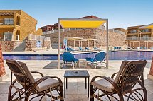 Pickalbatros Vita Resort - Beispiel Balkon Doppelzimmer Superior Poolblick (Zimmercodierungen DSP & DCP)