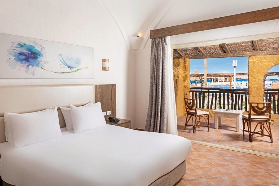Pickalbatros Portofino Villaggio Resort - Wohnbeispiel Doppelzimmer Standard Poolblick (Zimmercodierungen DGP & DCP)