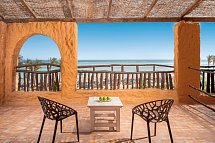 Pickalbatros Portofino Villaggio Resort - Beispiel Balkon Doppelzimmer Superior Meerblick (Zimmercodierung DSM)