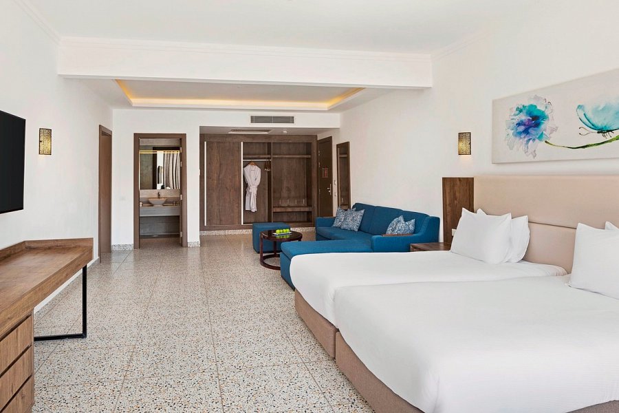 Pickalbatros Portofino Villaggio Resort - Wohnbeispiel Familienzimmer Deluxe Poolblick (Zimmercodierung FDP)
