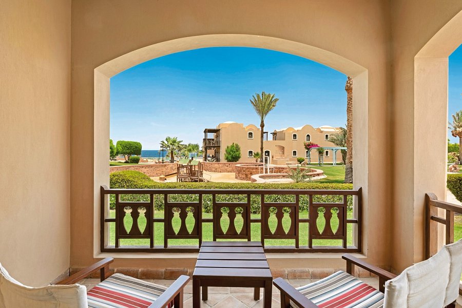 Swissôtel Resort El Quseir - Beispiel Balkon Doppelzimmer (Zimmercodierungen DB1 & DC1)