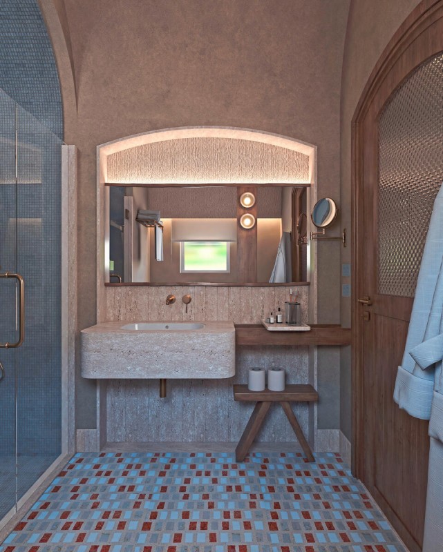 Swissôtel Resort El Quseir - Modellbild Bad Doppelzimmer Premium (Zimmercodierungen DMG, DMN & DMM)