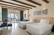 Hilton Marsa Alam Nubian Resort - Wohnbeispiel Doppelzimmer Deluxe Gartenblick (Zimmercodierungen DD4 & DCG)