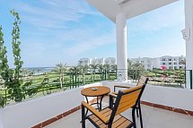Fantazia Resort - Beispiel Balkon Doppelzimmer Standard Meerblick (Zimmercodierungen DGM & DCM)