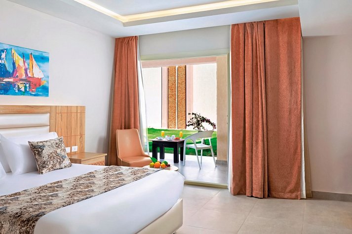 Pickalbatros Sea World Resort - Wohnbeispiel Doppelzimmer Standard Gartenblick (Zimmercodierungen DGG, DCG, DFG & EFG)