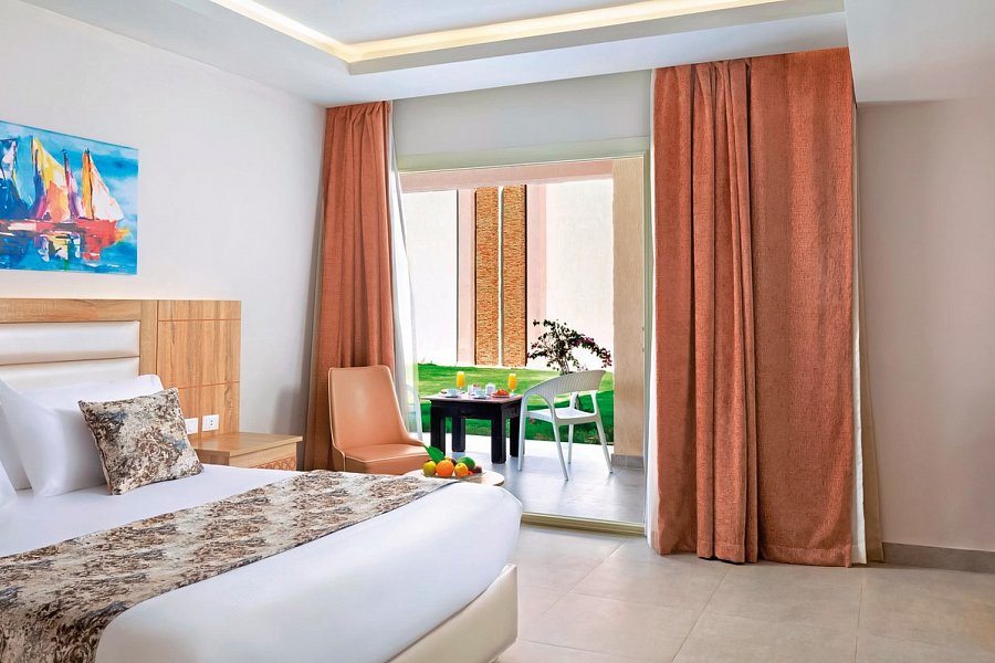 Pickalbatros Sea World Resort - Wohnbeispiel Doppelzimmer Standard Gartenblick (Zimmercodierungen DGG, DCG, DFG & EFG)