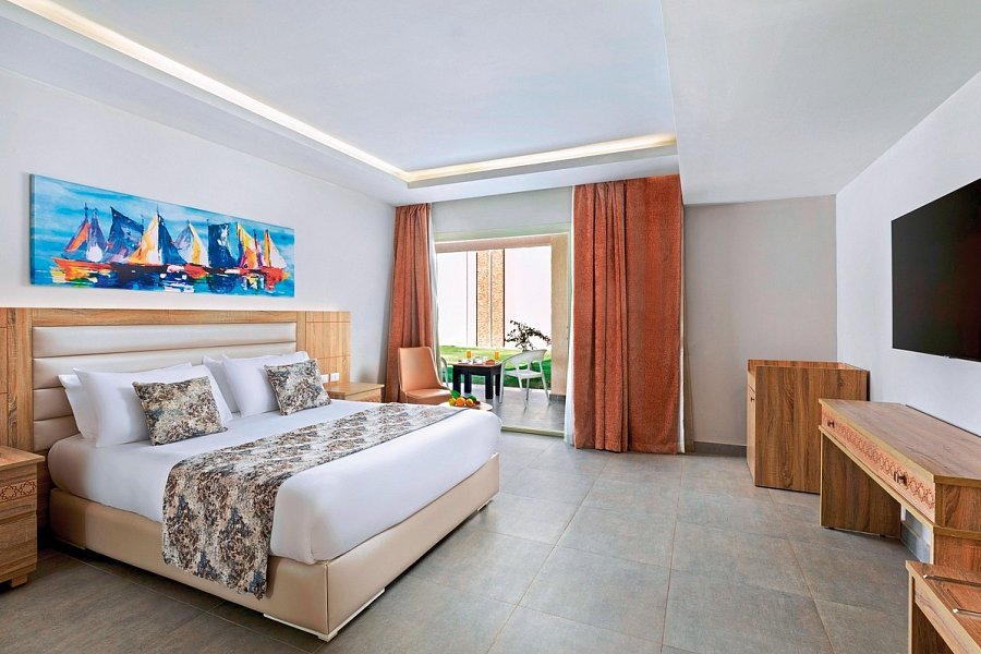 Pickalbatros Sea World Resort - Wohnbeispiel Doppelzimmer Standard Gartenblick (Zimmercodierungen DGG, DCG, DFG & EFG)