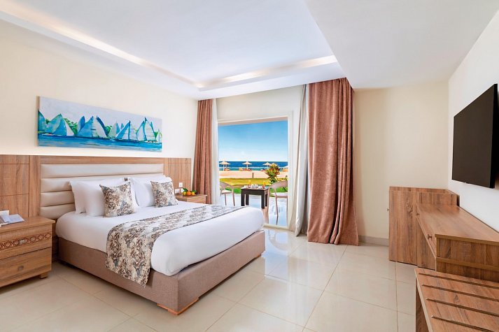 Pickalbatros Sea World Resort - Wohnbeispiel Doppelzimmer Standard Meerblick (Zimmercodierungen DGM & DCM)