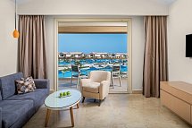 Pickalbatros Sea World Resort - Wohnbeispiel Juniorsuite Poolblick (Zimmercodierung JB1)