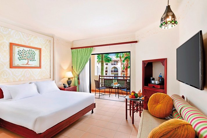 Pickalbatros Oasis Port Ghalib - Wohnbeispiel Doppelzimmer Standard Gartenblick (Zimmercodierungen DGG & DCG)