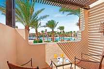 Pickalbatros Sands Port Ghalib - Beispiel Balkon Doppelzimmer Standard Lagunenblick (Zimmercodierungen DG1, DC1 & FG1)