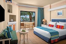 Pickalbatros Sands Port Ghalib - Wohnbeispiel Familienzimmer Verbindungstür Lagunenblick (Zimmercodierungen DG1, DC1 & FG1)