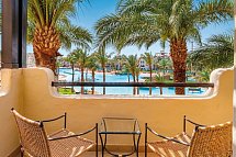 Pickalbatros Sands Port Ghalib - Beispiel Balkon Zimmer Lagunenblick (Zimmercodierungen DG1, DC1 & FG1)