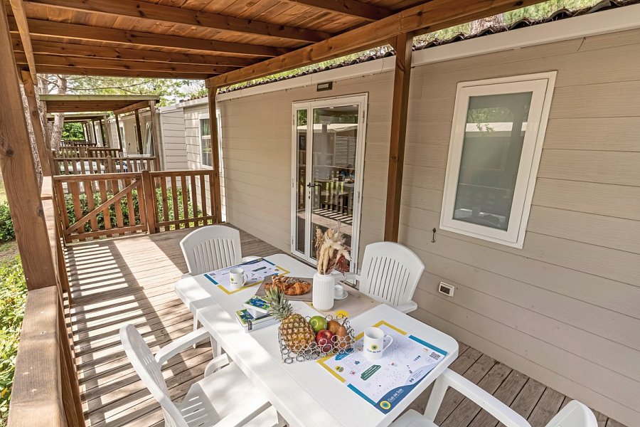 Marina Family Resort - Wohnbeispiel MH Lodge Comfort (Hunde erlaubt) (Zimmercodierung CF1)