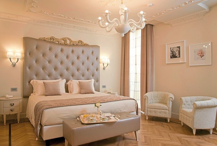 Grand Hotel Da Vinci - Wohnbeispiel Doppelzimmer Deluxe (Zimmercodierung DD1)