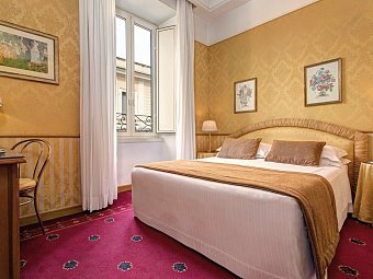 The Marcella Royal Hotel - Rooftop Garden - Wohnbeispiel Doppelzimmer Standard (Zimmercodierung DG1)