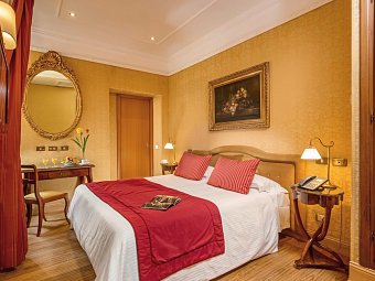Morgana Hotel - Wohnbeispiel Doppelzimmer Deluxe (Zimmercodierung DD1)