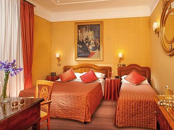 Morgana Hotel - Wohnbeispiel Dreibettzimmer Deluxe (Zimmercodierung TD1)