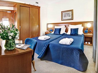 Hotel Ponte Sisto - Wohnbeispiel Doppelzimmer Klassik (Zimmercodierung DB1)
