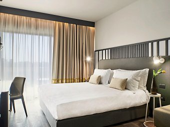 Hotel Villa Pamphili Roma - Wohnbeispiel Doppelzimmer Deluxe (Zimmercodierung DD1)