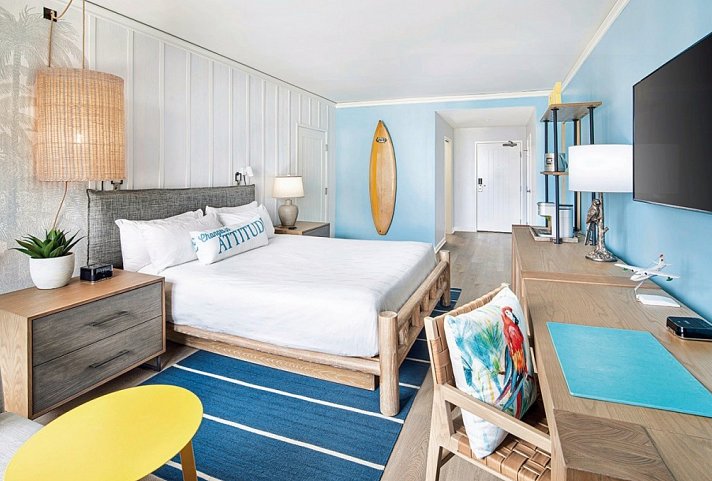 Margaritaville Hotel San Diego Gaslamp Quarter - Wohnbeispiel Standard King (Zimmercodierung UG2)