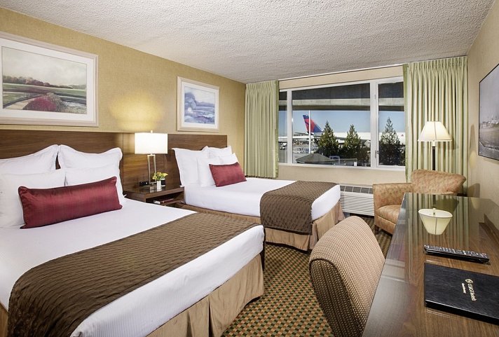 The Coast Gateway Hotel Seattle - Wohnbeispiel Coast Standard 2 Double Beds (Zimmercodierung UG4)