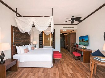 STORY Seychelles - Wohnbeispiel Junior Suite (Zimmercodierungen JB1, JB8, JH1, JBG, JX8, JH2, WI1 & WI8)