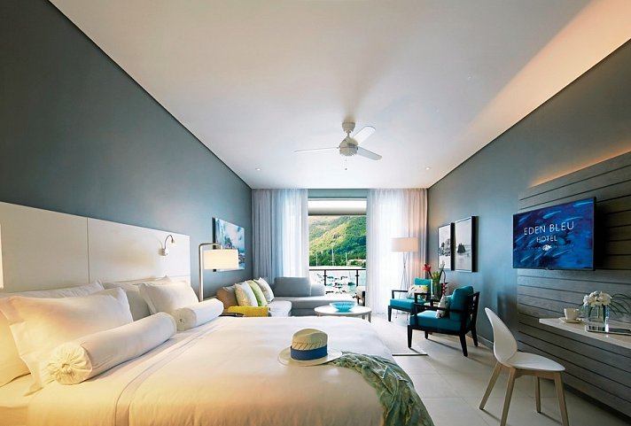 Eden Bleu Hotel - Wohnbeispiel Luxury Suite Marina View (Zimmercodierung WB1)
