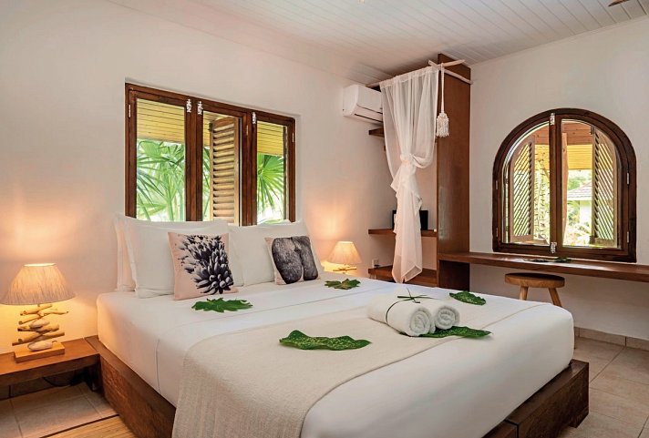 Bliss Hotel Praslin - Wohnbeispiel Eden Garden Charm (Zimmercodierung UB1)