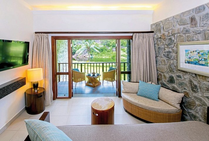 Kempinski Seychelles Resort Baie Lazare - Wohnbeispiel Superior Hill View (Zimmercodierungen UB1, UH1 & UB8)