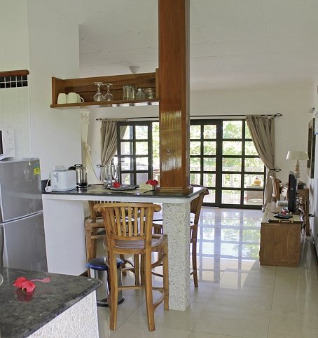 La Digue Self Catering - Wohnbeispiel Apartment (Zimmercodierung AB1)